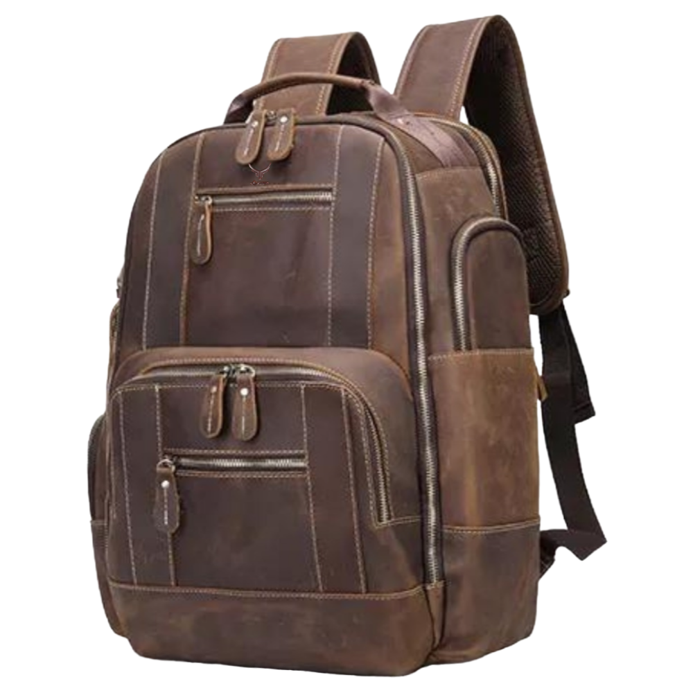 MOCHILA DE CUERO AMADEUS 2251 Laptop 15.6