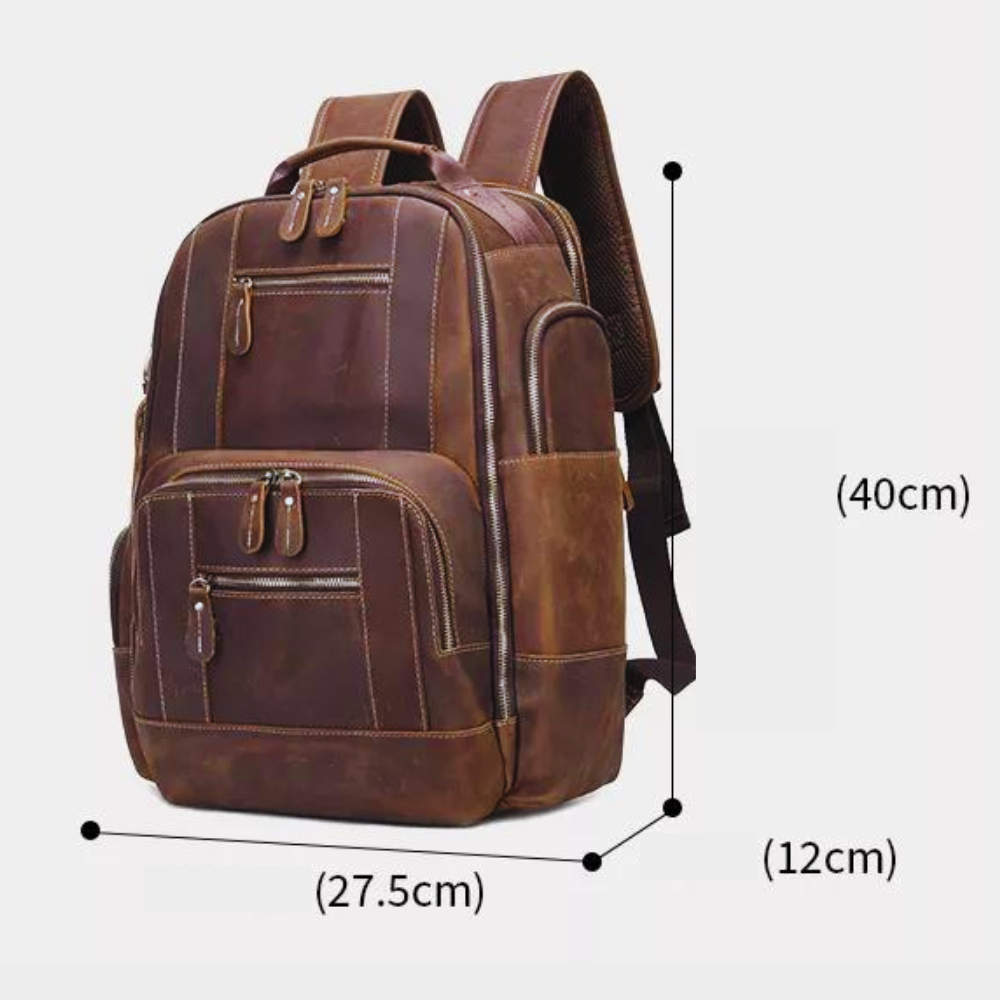 De Cuero Mochilas Porta Laptop Para Hombre MOCHILA DE CUERO