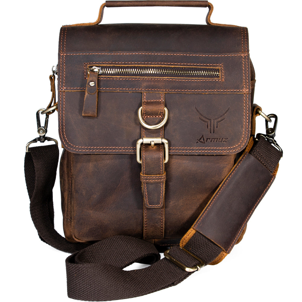 Cuero Vacuno Morrales Chicos Morrales: Frank Marrón