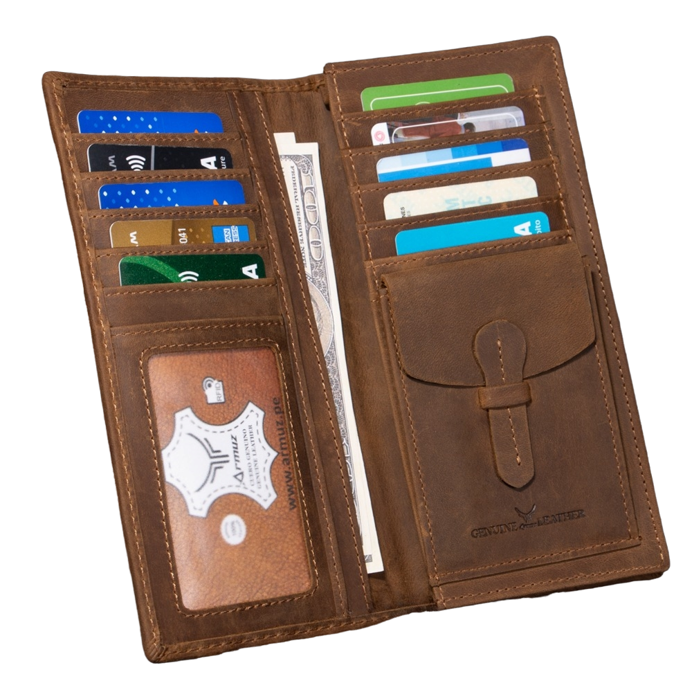 Carterasybilleteros Carteras Con Cremallera Para Hombre Monedero